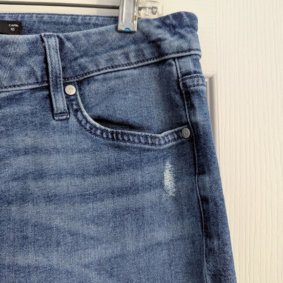 Simply Vera Vera Wang Light Blue Straight Leg Jeans - Picture 3 of 4